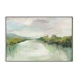 April River Light, By Silvia Vassileva Wall Art Gioia-Local 40x60cm Framed Canvas Black