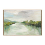 April River Light, By Silvia Vassileva Wall Art Gioia-Local 40x60cm Framed Canvas Oak