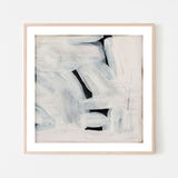 Beyond, Style A, By Dan Hobday Wall Art Gioia-Local 50x50cm Framed Poster Black