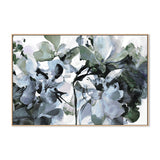Blue Heaven Hydrangea, By Dear Musketeer Studio Wall Art Gioia-Local 40x60cm Framed Canvas Oak