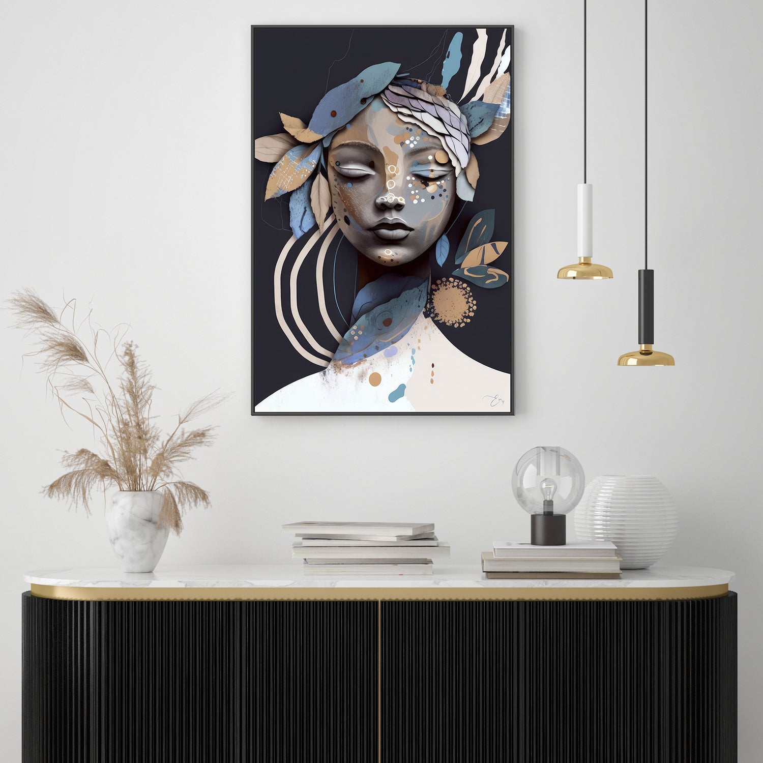 Bluebell, Style A, By Bella Eve Wall Art Gioia-Local