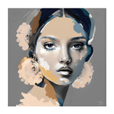 Bonnie, By Bella Eve Wall Art Gioia-Local 50x50cm Framed Canvas Gold