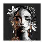 Cedar Claire, By Bella Eve Wall Art Gioia-Local 50x50cm Framed Canvas White