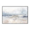 Coastal Breeze, By Nina Blue Wall Art Gioia-Local 40x60cm Framed Canvas Black