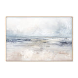 Coastal Breeze, By Nina Blue Wall Art Gioia-Local 40x60cm Framed Canvas Oak