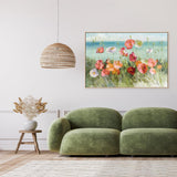 Coastal Poppies Light, By Danhui Nai Wall Art Gioia-Local
