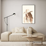 Cowgirl Neutral, By Lady Hana Wall Art Gioia-Local