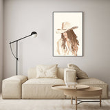 Cowgirl Neutral, By Lady Hana Wall Art Gioia-Local