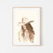 Cowgirl Neutral, By Lady Hana Wall Art Gioia-Local 40x60cm Framed Poster Black