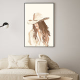 Cowgirl Neutral, By Lady Hana Wall Art Gioia-Local