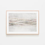 Dancing Waves Colour, By Dear Musketeer Studio Wall Art Gioia-Local 40x60cm Framed Poster Black