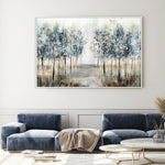 Enchanted Forest, By Nina Blue Wall Art Gioia-Local