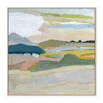 Foraging In The Spring, By Pamela Munger Wall Art Gioia-Local 50x50cm Framed Canvas Oak