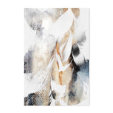Golden Snow, By Elisabeth Fredriksson Wall Art Gioia-Local 40x60cm Framed Canvas Gold