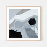 Graze, By Pamela Munger Wall Art Gioia-Local 50x50cm Framed Poster Black