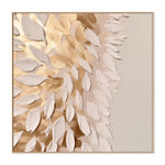 Halo, Style B, By Bella Eve Wall Art Gioia-Local 50x50cm Framed Canvas Oak