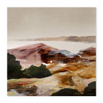 Ex Display - Hope Lookout 90cm x 90cm Framed Canvas - Black Frame Wall Art Gioia-Local