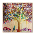 I Am Strength, By Sylvie Demers Wall Art Gioia-Local 50x50cm Framed Canvas Oak