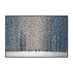 Infinity Rain, Ekaterina Emilkina Wall Art Gioia-Local 60x40cm Framed Canvas Black