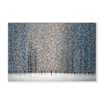 Infinity Rain, Ekaterina Emilkina Wall Art Gioia-Local 60x40cm Framed Canvas White