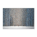 Infinity Rain, Ekaterina Emilkina Wall Art Gioia-Local 60x40cm Framed Canvas White