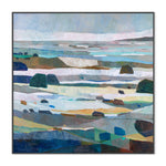 Jump Jump In, By Liana Stein Wall Art Gioia-Local 50x50cm Framed Canvas Black