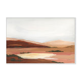 Laurel Lowland, Style A, By Haley Knighten Wall Art Gioia-Local 40x60cm Framed Canvas White