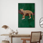 Leopard Chill, By Sarah Manovski Wall Art Gioia-Local