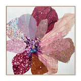 Little Sister, By Leanne Daquino Wall Art Gioia-Local 50x50cm Framed Canvas Oak