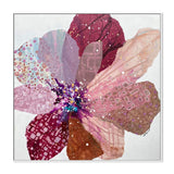 Little Sister, By Leanne Daquino Wall Art Gioia-Local 50x50cm Framed Canvas White