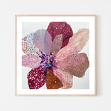 Little Sister, By Leanne Daquino Wall Art Gioia-Local 50x50cm Framed Poster Black