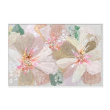 Marina's Gardens, By Leanne Daquino Wall Art Gioia-Local 40x60cm Framed Canvas White