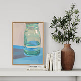 Mason Jar, By Jenny Westenhofer Art Wall Art Gioia-Local
