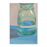 Mason Jar, By Jenny Westenhofer Art Wall Art Gioia-Local 40x60cm Framed Canvas White