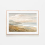 Misty Headlands, By Danhui Nai Wall Art Gioia-Local 40x60cm Framed Poster Black