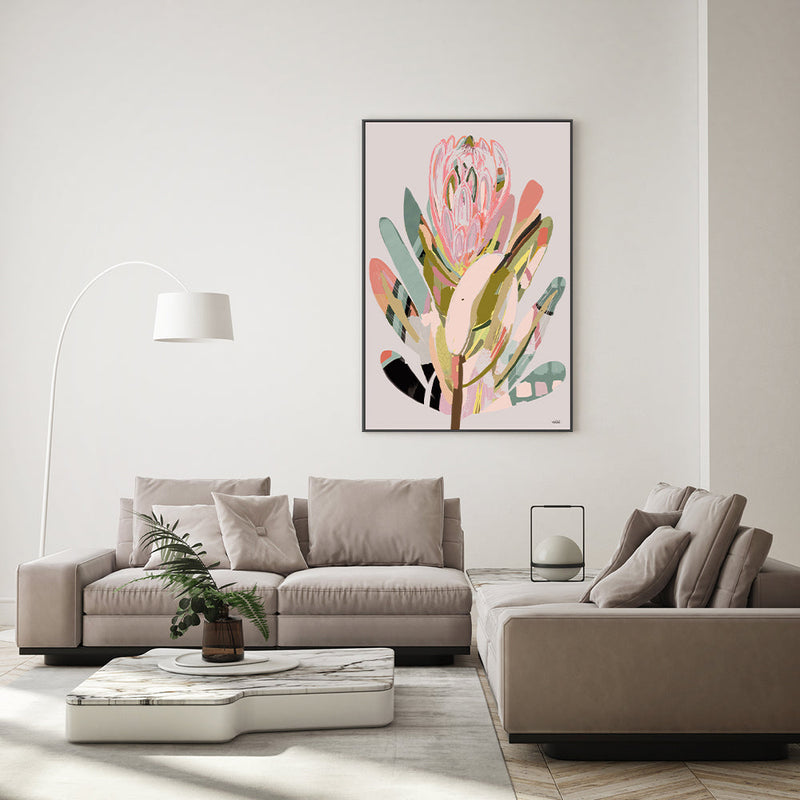 Modern Protea, By Inkheart Designs Wall Art Gioia-Local