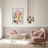 Modern Protea, By Inkheart Designs Wall Art Gioia-Local