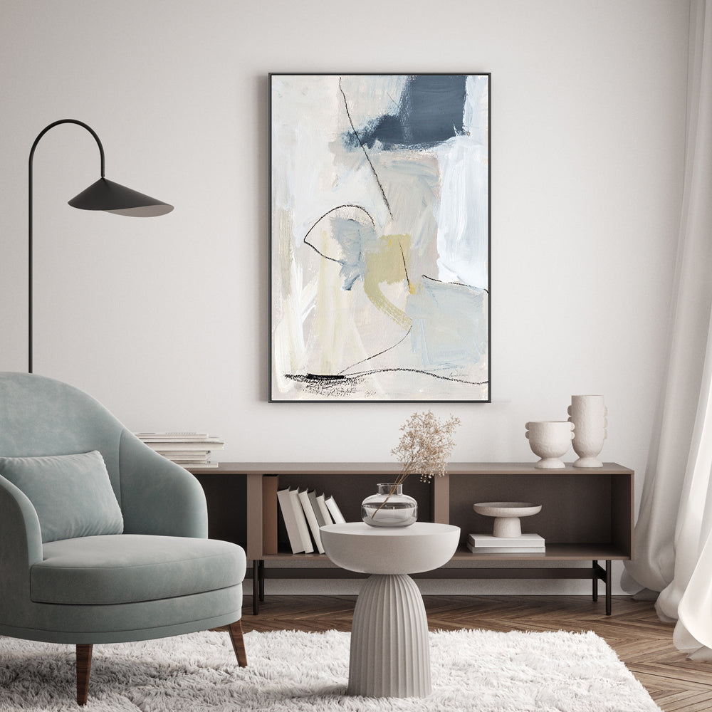 Neutral Abstract Style B, By Pamela Munger Wall Art Gioia-Local