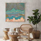 New Beginnings, By Domica Hill Wall Art Gioia-Local