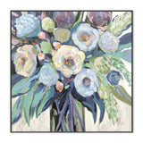 Nighttime Neutral, By Jeanette Vertentes Wall Art Gioia-Local 50x50 cm Framed Canvas Black