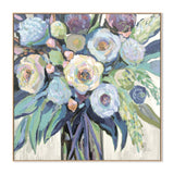 Nighttime Neutral, By Jeanette Vertentes Wall Art Gioia-Local 50x50 cm Framed Canvas Oak