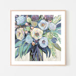 Nighttime Neutral, By Jeanette Vertentes Wall Art Gioia-Local 50x50 cm Framed Poster Black