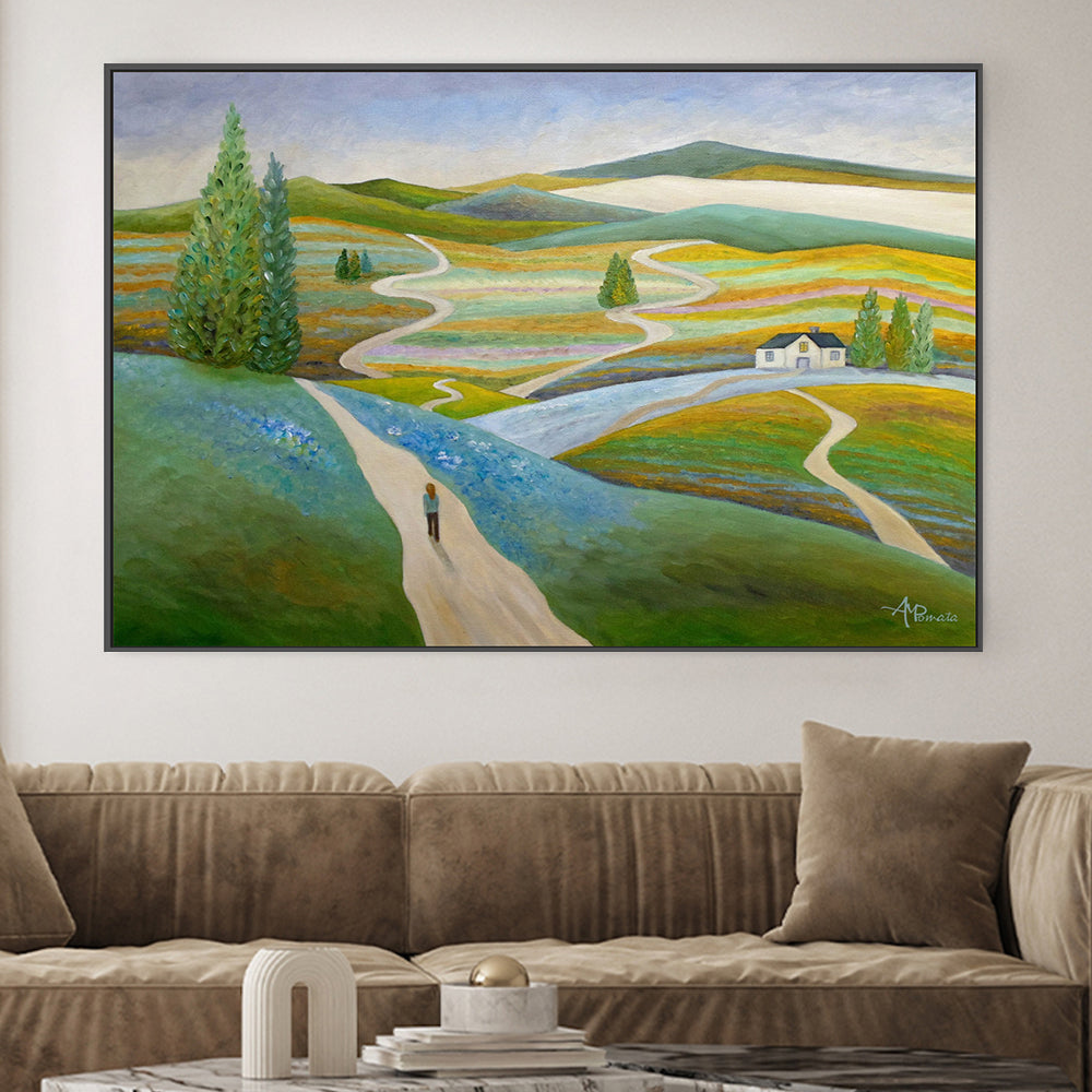 No Turning Back, By Angeles M. Pomata Wall Art Gioia-Local