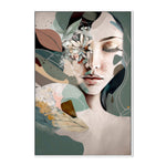 Olivia, By Bella Eve Wall Art Gioia-Local 40x60cm Framed Canvas White