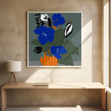 Cobalt Botanic, By Ophelia Pang Wall Art Gioia-Local   