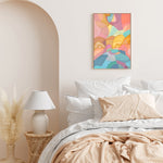 Pastel Patchwork, By Belinda Stone Wall Art Gioia-Local