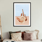 Poolside Girl, By Ivy Green Illustrations Wall Art Gioia-Local