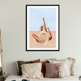 Poolside Girl, By Ivy Green Illustrations Wall Art Gioia-Local