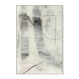 Real Style A, By Dan Hobday Wall Art Gioia-Local 40x60cm Framed Canvas White