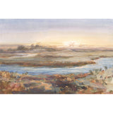 River At Dawn, By Danhui Nai Wall Art Gioia-Local 60x40cm Framed Canvas Gold